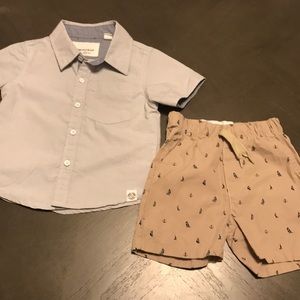 Baby boy matching outfit